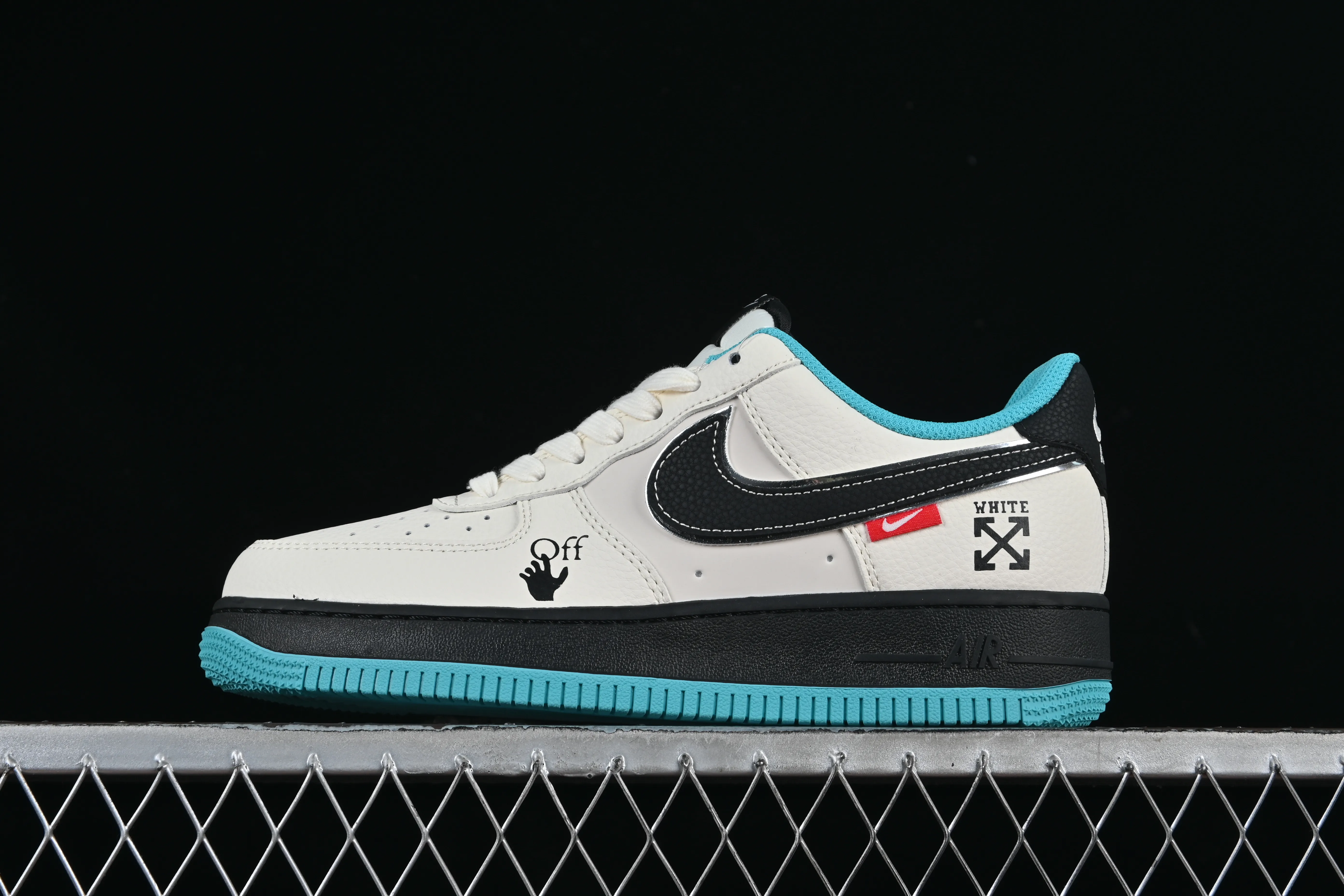 All Categories Nk Air Force 1 Air Force Series Nk Air Force 1 Low Air Force Low Nike Air Force 1'07 Low Joint Black and Blue Double Beige Air Force 1 Low-top Casual Sneakers QW5836-003